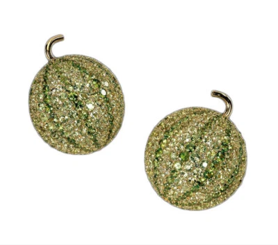 De Grisogono Melon Earrings with Tsavorites, Peridots and Sapphires MSRP $38,300 - Image 1 of 4