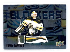 2022 Upper Deck Allure #BL-22 Jeremy Swayman Blockers Bruins