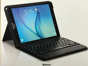 Funda tipo folio mensajero ZAGG teclado Bluetooth para Samsung Galaxy Tab A 9.7 - negra - Imagen 1 de 8