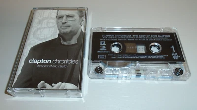 CLAPTON CHRONICLES THE BEST OF ERIC CLAPTON AUDIO CASSETTE TAPE ALBUM 1999 MINT - Image 1 of 4