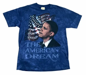 Maglietta The Mountain President Obama American Dream (taglia XL) nuova senza etichette 2008 Matrix - Foto 1 di 4