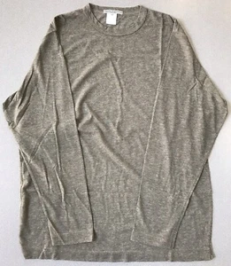 Gentry Portofino Viskose/Wolle Rundhals Langarm grau Shirt Gr. 50 Italy - Bild 1 von 9
