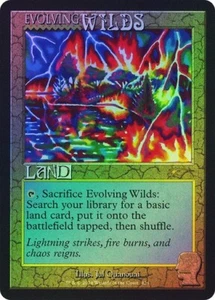 Magic The Gathering Evolving Wilds (Lámina Arco Iris) Guarida Secreta Lámina Gota - Imagen 1 de 1