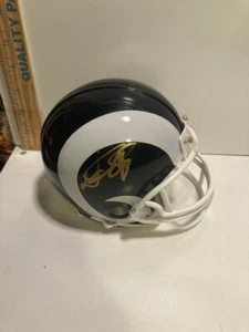 NFL LOS ANGELES RAMS NDAMUKONG SUH SIGNED MINI HELMET with BECKETT COA - Picture 1 of 2