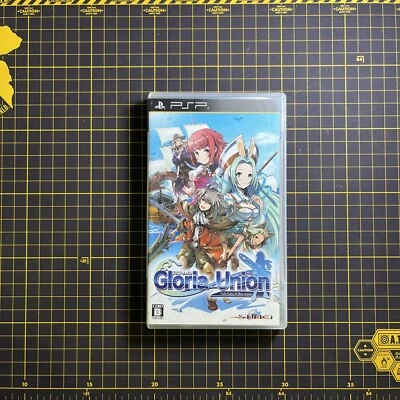 Gloria Union Twin Fates in Blue Ocean Sony PSP Japan Import Complete W/Manual - Image 1 of 4