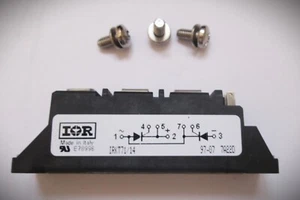 5-piece Lot, International IR Model IRKT71/14 Thyristor Module New W/ Hardware - Picture 1 of 2