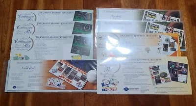 Lot of 8 Creative Memories Sports Sticker & Combination Packs - Image 1 of 4
