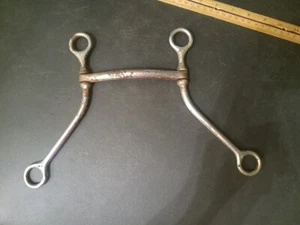 Used long Shank bit 5 in mullen mouth Crockett Renalde  - Picture 1 of 5