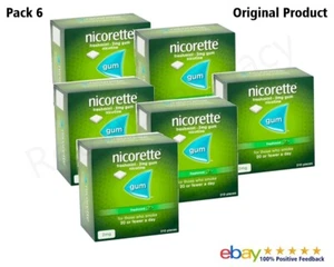 Nicorette Freshmint Gum 2mg 210 Pieces 6 Pack FAST DISPATCH Expiry 2027 - Picture 1 of 1