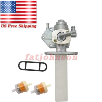 Fuel Petcock Valve Fits Kawasaki KZ1000P Police 82-05 LTD KZ750 GPZ750 ZX750 New Foto 1 de 4