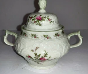 Tazón de Azúcar Vintage ROSENTAHLE SELB Alemania SANSSOUCI R3 Rosa - VENDIDO COMO ESTÁ - Imagen 1 de 11