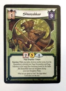 Shasyahkar L5R Legend of the Five Rings CCG Fire and Shadow - Picture 1 of 2