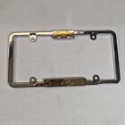 Chevrolet Chrome Plated Metal License Plate Frame with Chevrolet and Bow Tie