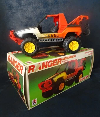 Ceji JOUSTRA Ranger Dépanneur 32cm + boite rétro vintage France 70 80s (à voir) Foto 1 de 4