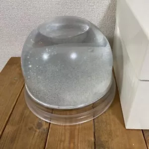 Maison Margiela 13 Big Snow Globe Atelier du Exercise Clear Silver Glitter USED - Picture 1 of 24