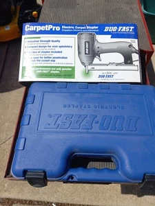 Duo-Fast CarpetPro ENC-5418B Electric Carpet Tacker Stapler with Case - Picture 1 of 4