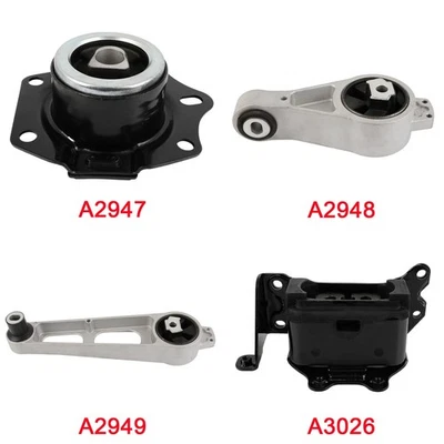 Kit de montaje de transmisión de motor de 4 piezas para Chrysler PT Cruiser 2003-2008 EPA Foto 1 de 4