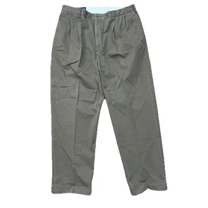VTG Polo By Ralph Lauren Hammond Pant Mens Pleated Cuffed Tan Chino Men’s 36/30 - Bild 1 von 12