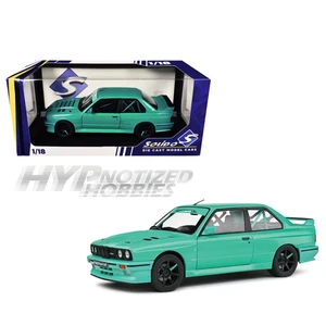 SOLIDO 1:18 1990 BMW E30 M3 CUSTOM "DRIFT MISSILE" DIE-CAST TIFFANY BLUE S180152 - Picture 1 of 5