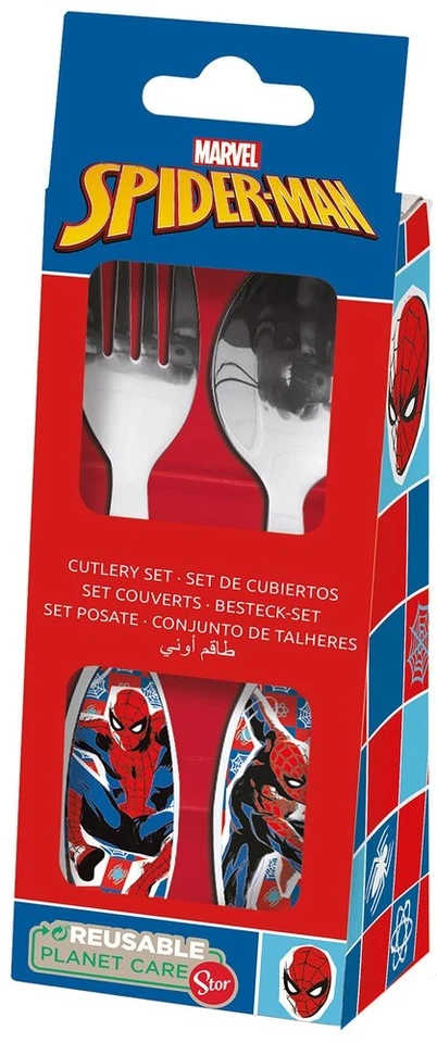Set Metallbesteck Für Kinder MARVEL SPIDERMAN MARVEL - Bild 1 von 1