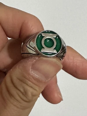 Custom Made Green Lantern Ring Size Cobalt 9.75 (19.63 inner diameter)  - Image 1 of 4