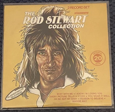 ROD STEWART-The Rod Stewart Collection Vinyl 2LP Starbright 20 Hits EXCELLENT - Image 1 of 2