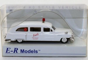 E-R Models 040-92502 HO Scale Busch Faith 1954 Cadillac Ambulance - Bild 1 von 1