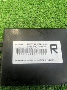 Toyota Estima ACR50W Immobilizer ECU ID Code Unit 89784-28011 OEM Tested Genuine - Picture 1 of 4