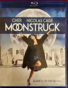 Moonstruck Blu-ray, 1987 Cher, Nicholas Cage, Vincent Gardenia, Olympia Dukakis - Picture 1 of 2