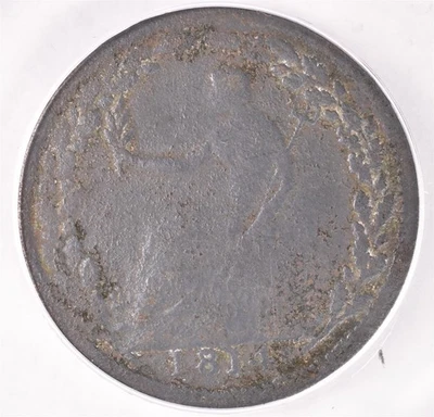 1814 Canada Wellington Token - ANACS F12 Details  - Image 1 of 3