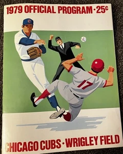 5/15/1979 Official Program Chicago Cubs vs. Philadelphia Phillies Scored - Picture 1 of 3
