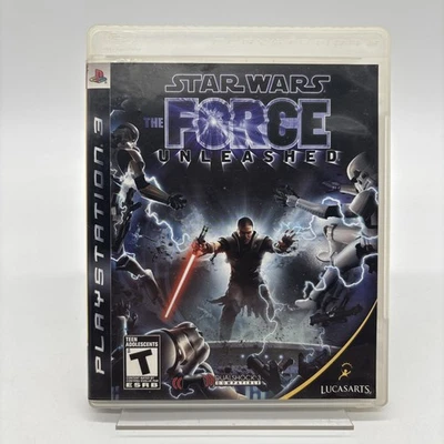 Star Wars: The Force Unleashed (Sony PlayStation 3, PS3, 2008) Complete CIB - Image 1 of 3