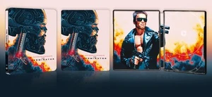 The Terminator 40th Anniversary Steelbook (4K UHD Blu-ray) Arnold Schwarzenegger - Picture 1 of 5