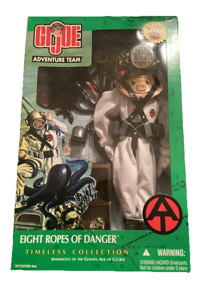 G.I. Joe Eight Ropes Of Danger Adventure Team Timeless Collection Nuevo 2002 Foto 1 de 1