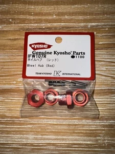 Kyosho IFW 107B Wheel Hub (Red) Sealed/New - Picture 1 of 4