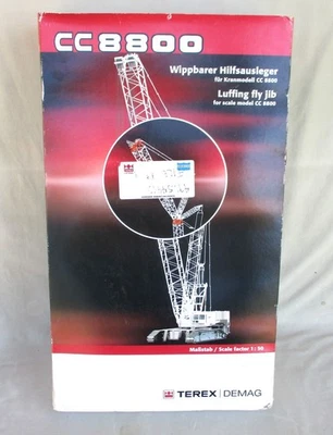 Grúa Terex Demag CC8800 pluma abatible escala 1:50 factor nueva en caja abierta Foto 1 de 4