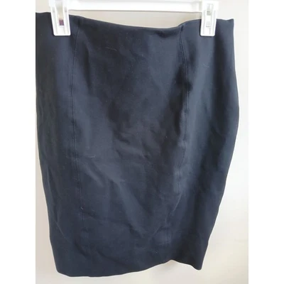 SPANX Black Pencil Skirt Knee Length with Slits pull on stretch XL - Image 1 of 4