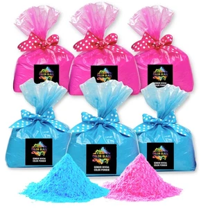 Baby Gender Reveal Color Powder - 15lbs of Blue & 15lbs of Pink Colored Powde... - Bild 1 von 6