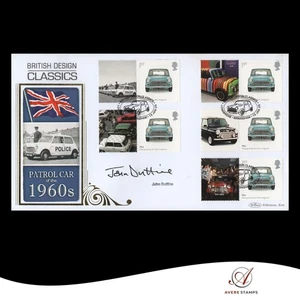 "Patrol Car of the 1960s" First Day Cover - Signed by John Duttine - Picture 1 of 5