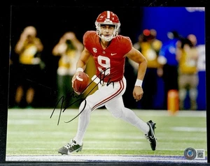 Bryce Young Signed 8x10 Photo #1 Draft Pick Carolina Panthers Beckett Certified  - Picture 1 of 1