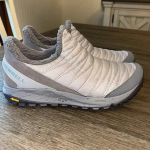 Merrell Antora Moc Paloma Damengröße 11 Schuh Sneaker Ripstop-Obermaterial Vibram grau - Bild 1 von 10