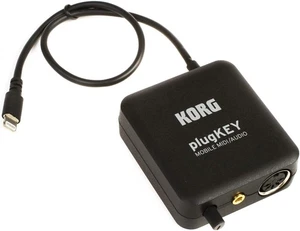 Korg plugKEY Mobile MIDI Audio Lightning Interface Musical Instruments Japan Imp - Picture 1 of 24