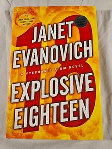EXPLOSIVE EIGHTEEN  By Janet Evanovich First Edition First Printing - Picture 1 of 17