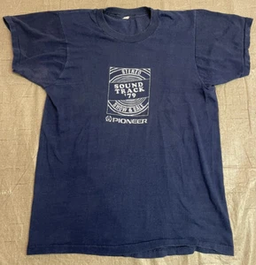 Vintage 1979 Single Stitch T-Shirt Stereo Show & Sale Pioneer Sound Track ‘79 - Picture 1 of 4