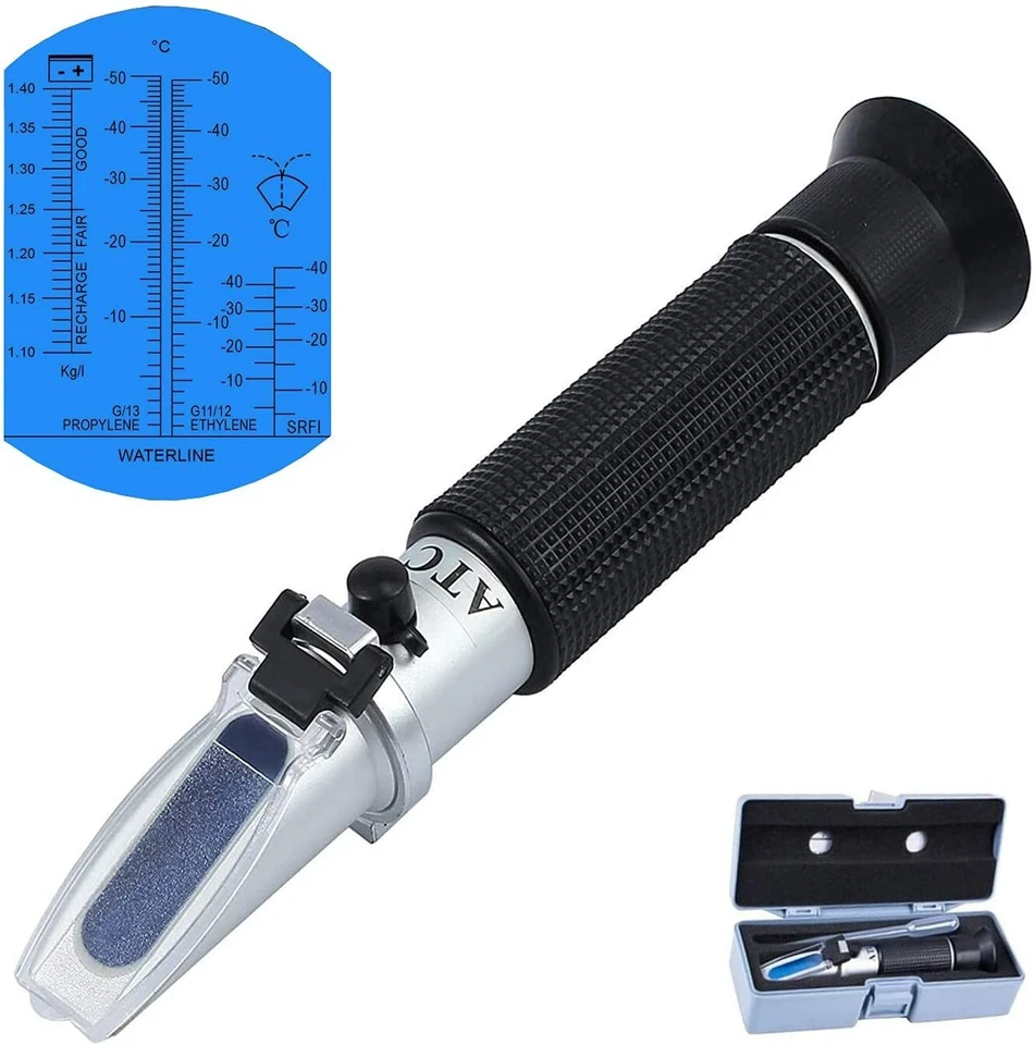 ATC Glycol Refractometer for Car Antifreeze Engine Coolant Freezing Point Tester - Bild 1 von 4