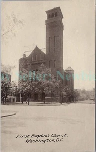Washington DC - FIRST BAPTIST CHURCH - Postcard - Picture 1 of 2