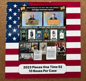 2023 Pieces Of The Past One Time S2 Factory Sealed 10 Box Case Relic Auto Coins - Picture 1 of 4