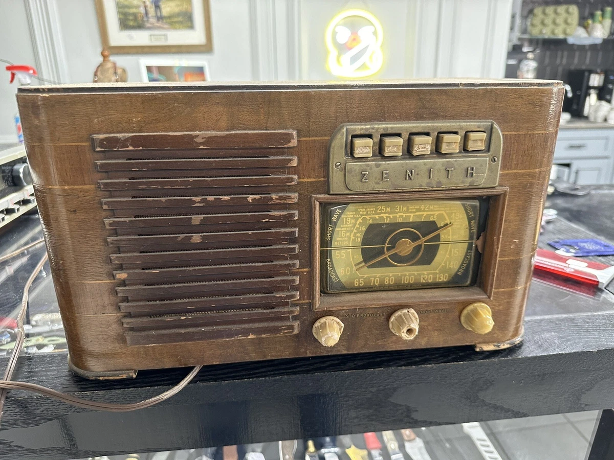 Zenith Shortwave Radio In Collectible Tube Radios (1930-1949) | eBay