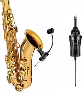 ACEMIC Sassofono Microfono Wireless Clip-on Strumento Musicale Boxl - Foto 1 di 7
