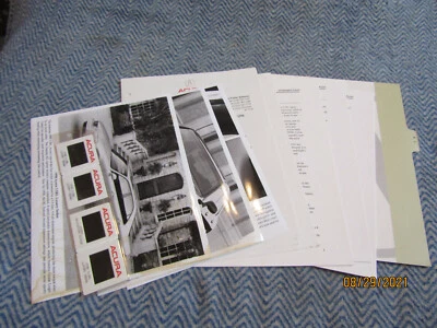 Modelo Acura RL 1998 introducción hojas de comunicados de prensa con fotos diapositivas Foto 1 de 3